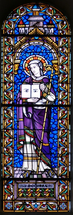 알자스의 성녀 오틸리아_photo by Ralph Hammann_in the Church of Sainte-Foy in Selestat_France.jpg